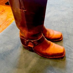 Frye harness boots